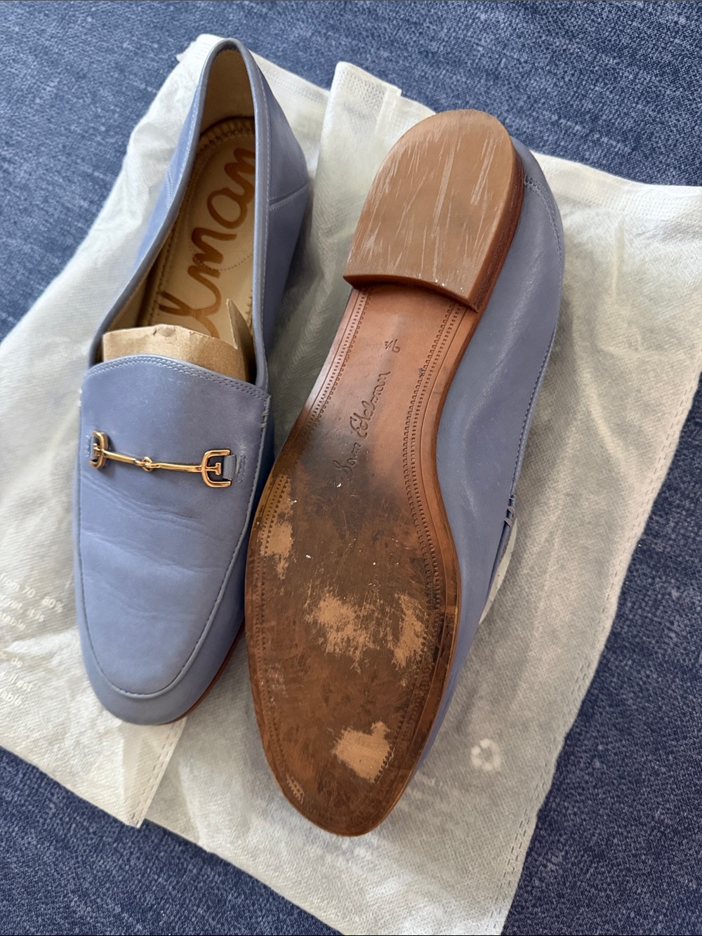 Sam Edelman Loraine Bit Loafer - Blue - Picture 2 of 3